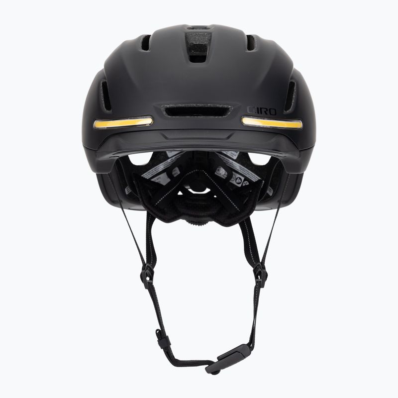 Giro Ethos Integrated MIPS LED matte black bike helmet 2