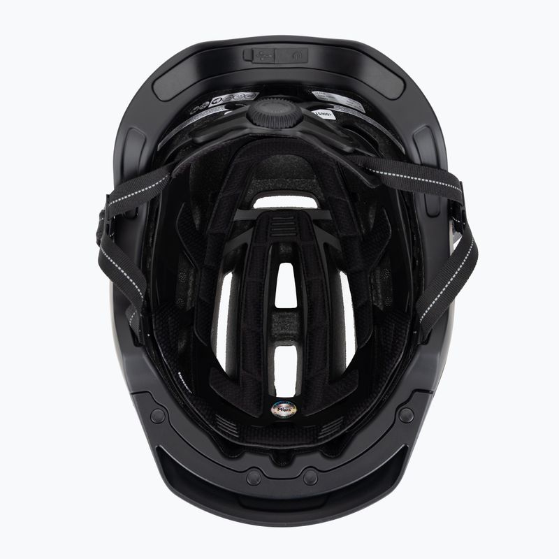 Giro Ethos Integrated MIPS LED matte black bike helmet 5