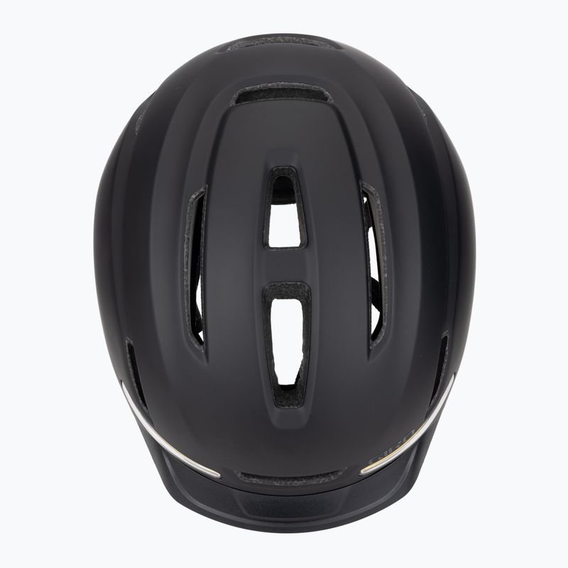 Giro Ethos Integrated MIPS LED matte black bike helmet 6