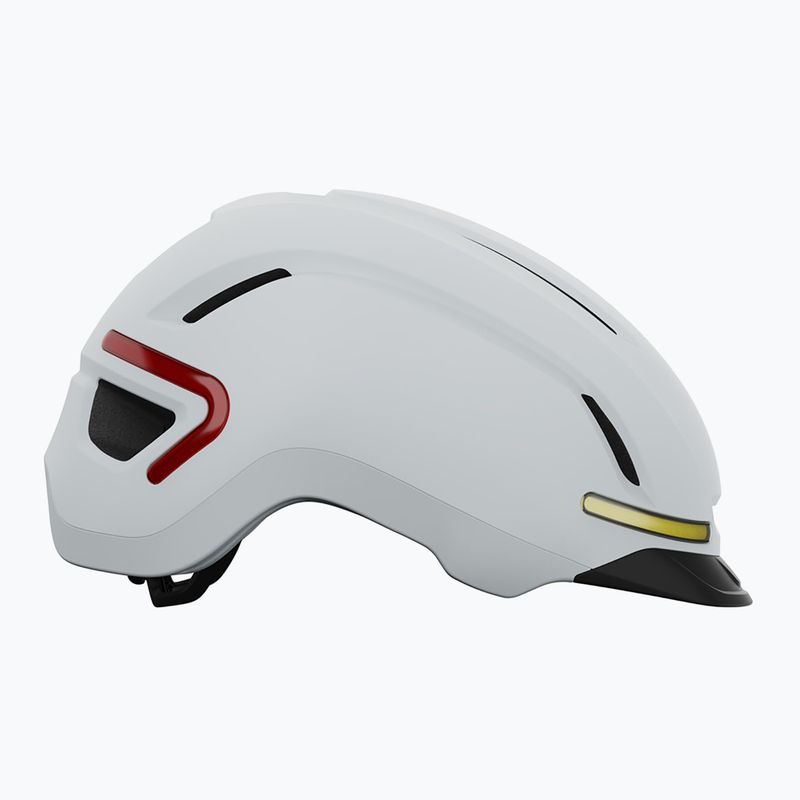 Giro Ethos Integrated MIPS LED matte chalk bike helmet 3