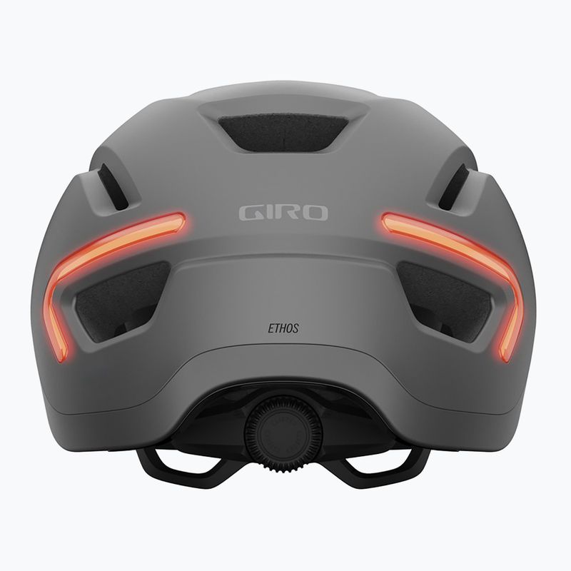 Giro Ethos Integrated MIPS LED matte graphite bike helmet 4