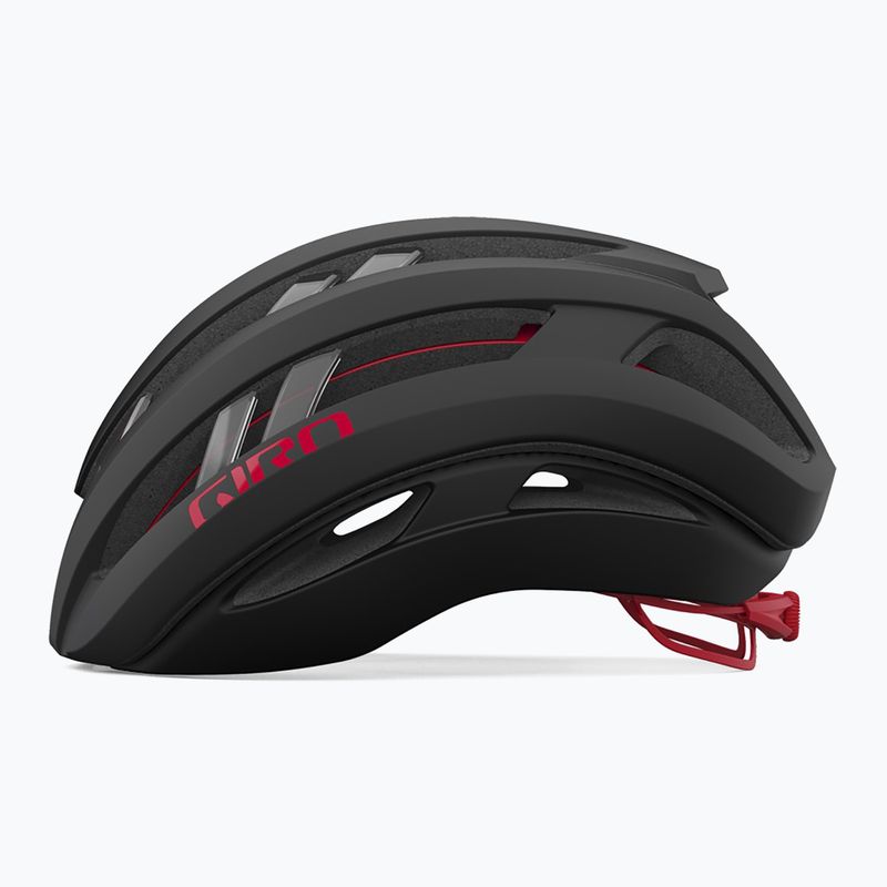 Giro Aries Spherical MIPS matte carbon red bike helmet 2