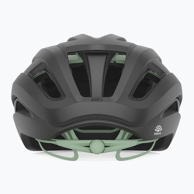 Giro Aries Spherical MIPS matte coal/space green bike helmet 3