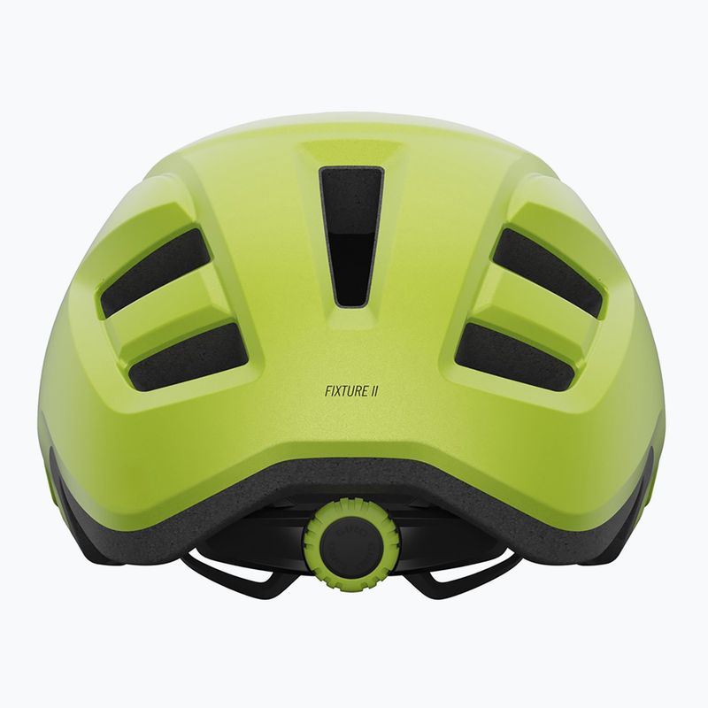 Giro Fixture II Integrated MIPS bike helmet matte ano lime 3