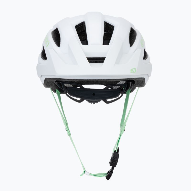 Giro Fixture II Integrated MIPS W matte white/green pearl bike helmet 2