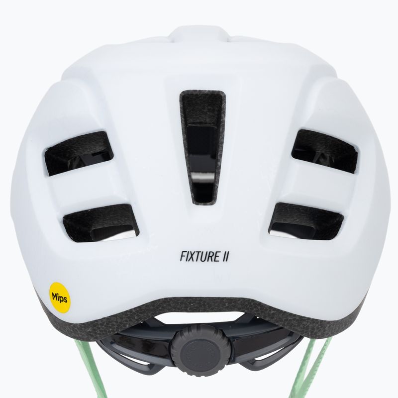 Giro Fixture II Integrated MIPS W matte white/green pearl bike helmet 10