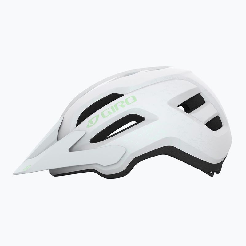 Giro Fixture II Integrated MIPS W matte white/green pearl bike helmet 2