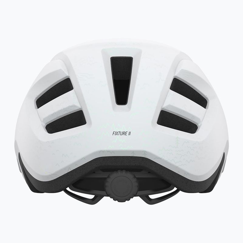 Giro Fixture II Integrated MIPS W matte white/green pearl bike helmet 3