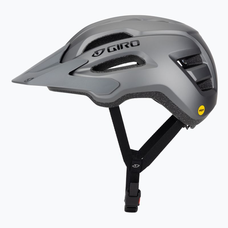 Giro Fixture II Integrated MIPS matte titanium bicycle helmet 3
