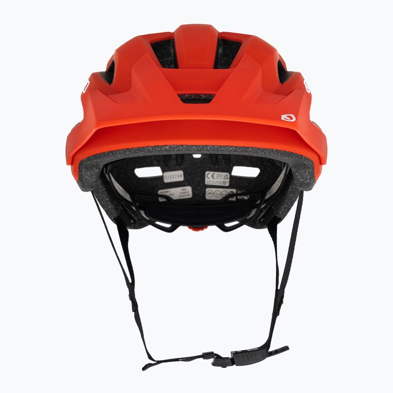 Giro Fixture II bike helmet matte trim red 2