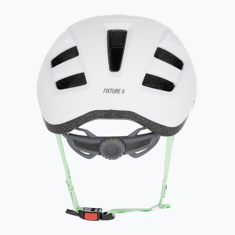 Women's bike helmet Giro Fixture II W matte white green pearl 3