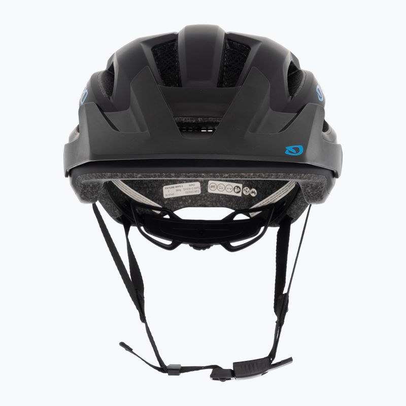 Giro Fixture II Integrated MIPS matte black children's bike helmet 2