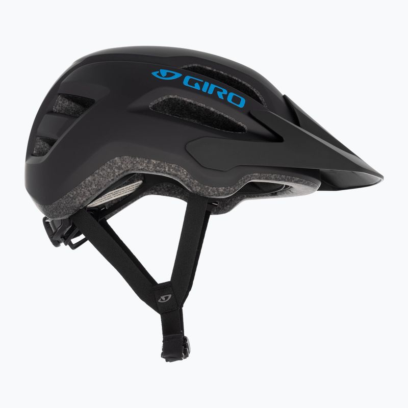 Giro Fixture II Integrated MIPS matte black children's bike helmet 4