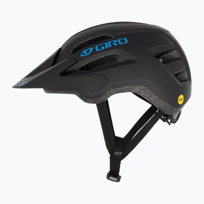 Giro Fixture II Integrated MIPS matte black children's bike helmet 5