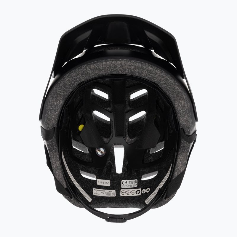 Giro Fixture II Integrated MIPS matte black children's bike helmet 6