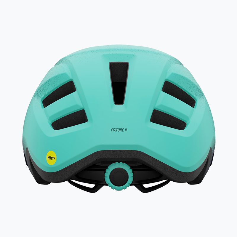 Giro Fixture II Integrated MIPS children's bike helmet matte midnight blue/screaming teal/fade 3