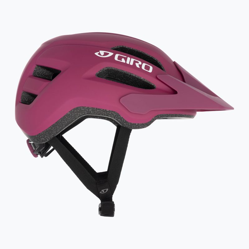 Giro Fixture II Integrated MIPS matte pink street children's bike helmet 4