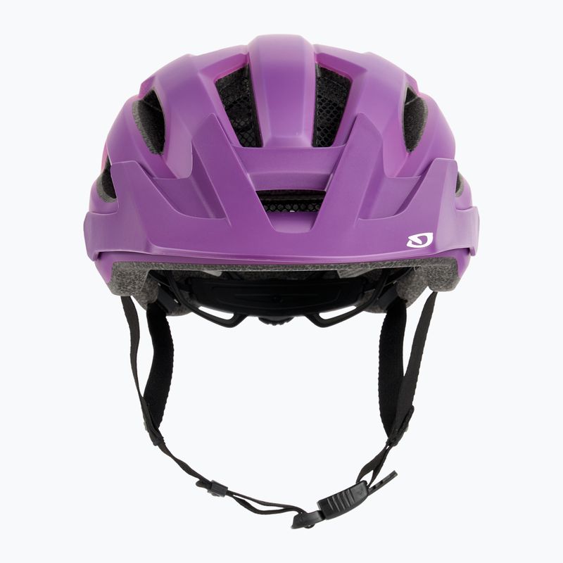 Giro Fixture II Integrated MIPS matte purple pink children's bike helmet 2