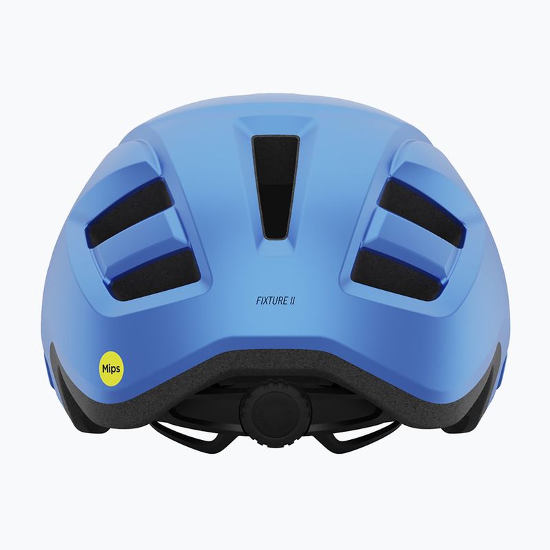Giro Fixture II matte ano blue children's bike helmet 3
