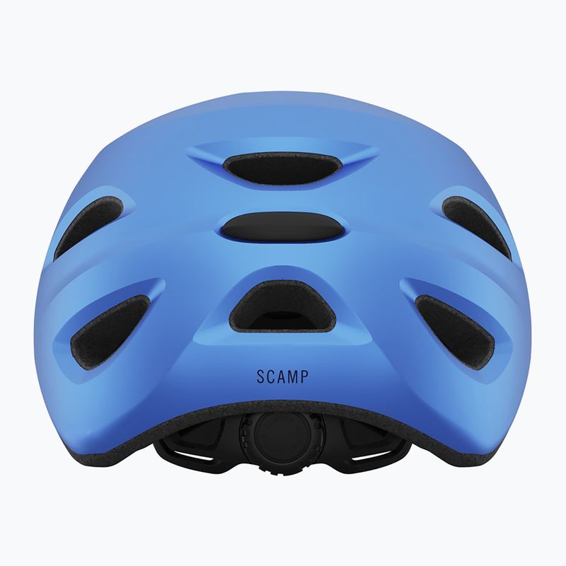 Giro Scamp Integrated MIPS matte ano blue children's bike helmet 3