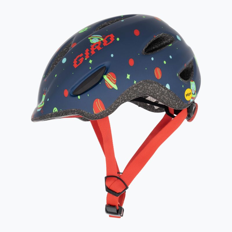 Giro Scamp Integrated MIPS matte midnight space children's bike helmet 5