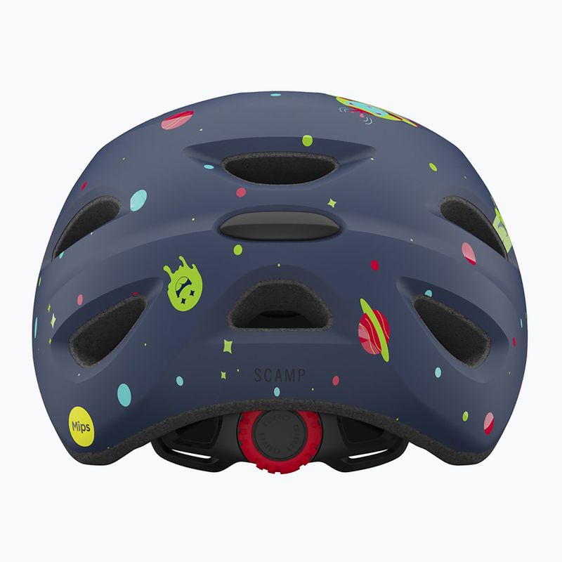 Giro Scamp Integrated MIPS matte midnight space children's bike helmet 9