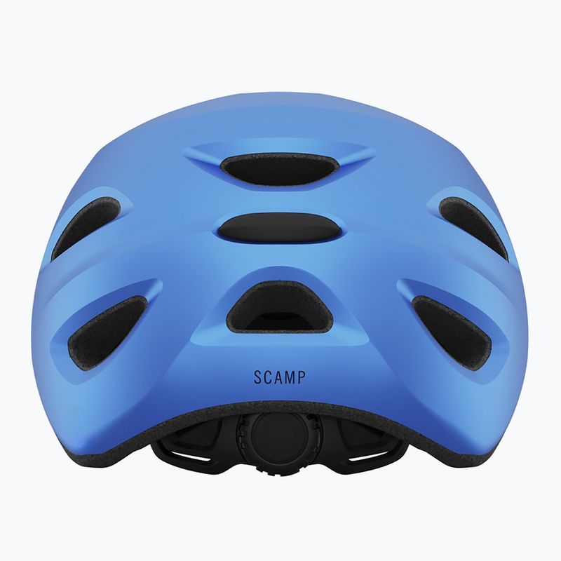 Giro Scamp matte ano blue children's bike helmet 3