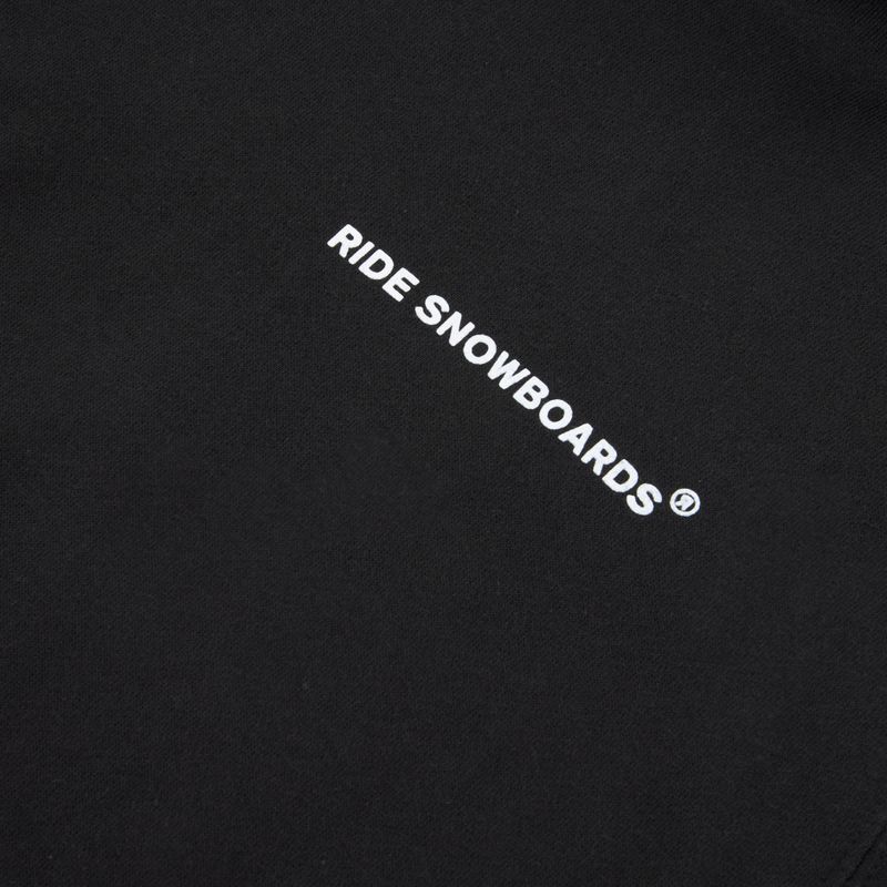 Men's RIDE Old English Hoody sweatshirt black 3