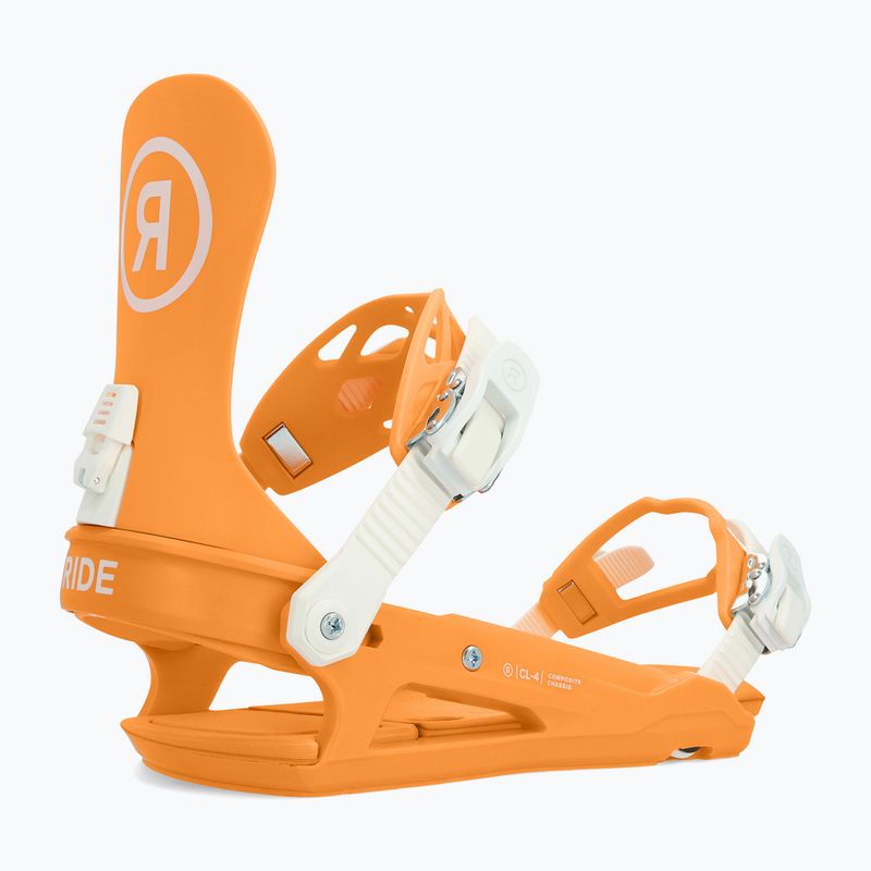 Women's snowboard bindings RIDE CL-4 papaya 2