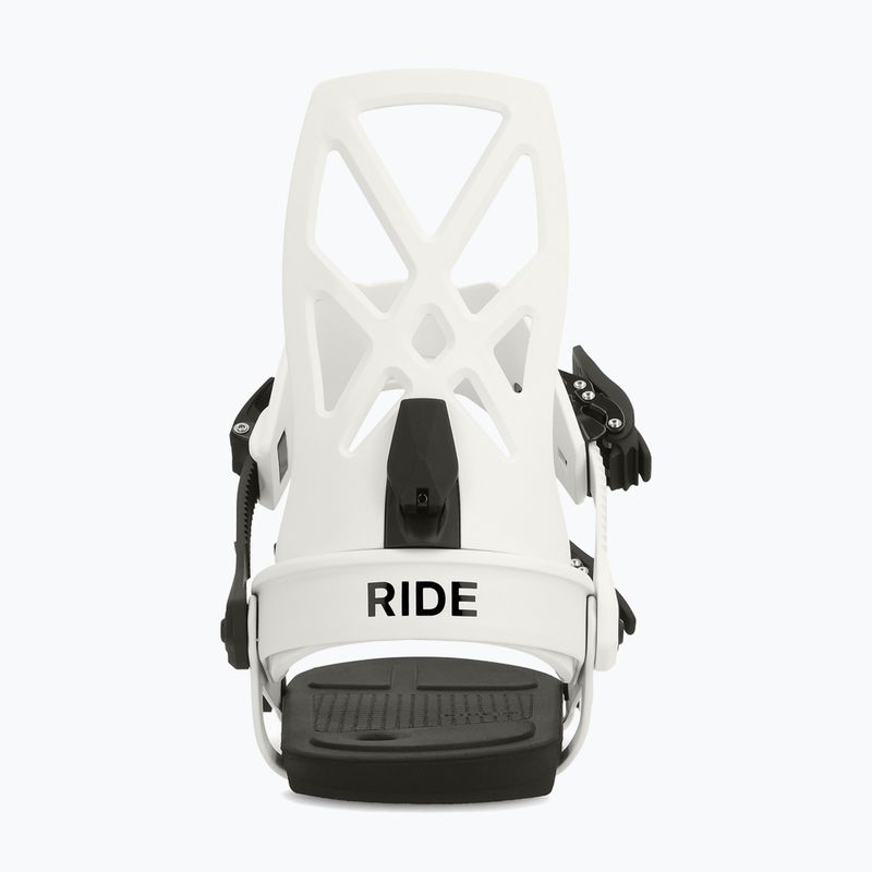 Men's snowboard bindings RIDE A-4 white 3