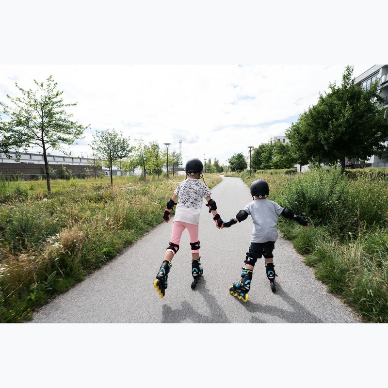 K2 Raider Pro blue/yellow children's roller skates 9