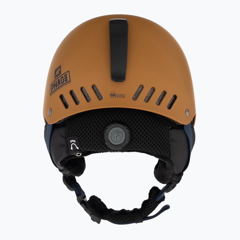 Ski helmet K2 Phase Pro brown 3