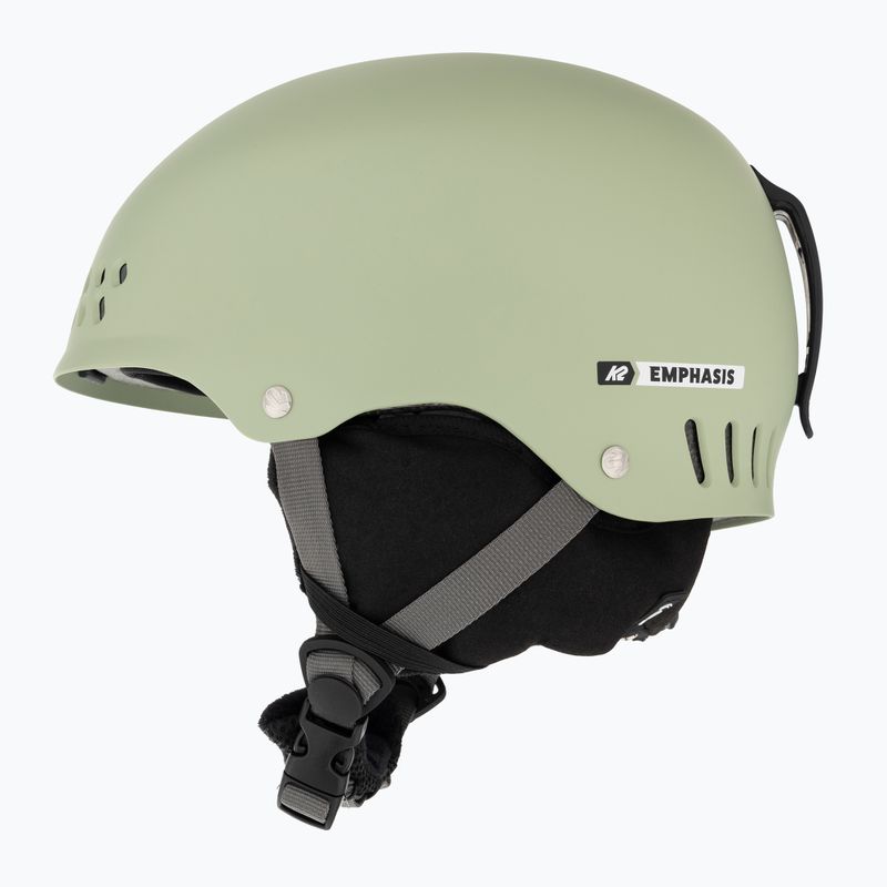 K2 Emphasis sage ski helmet 5