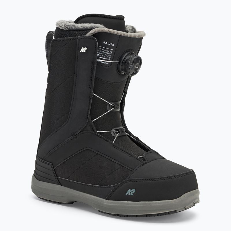 Men's snowboard boots K2 Raider black