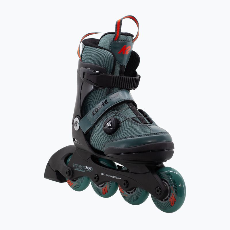 Children's inline skates K2 Eddie Boa dark teal