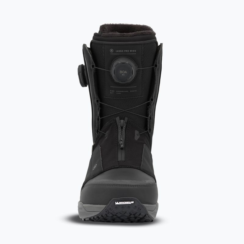 Men's snowboard boots RIDE Lasso Pro Wide black 3