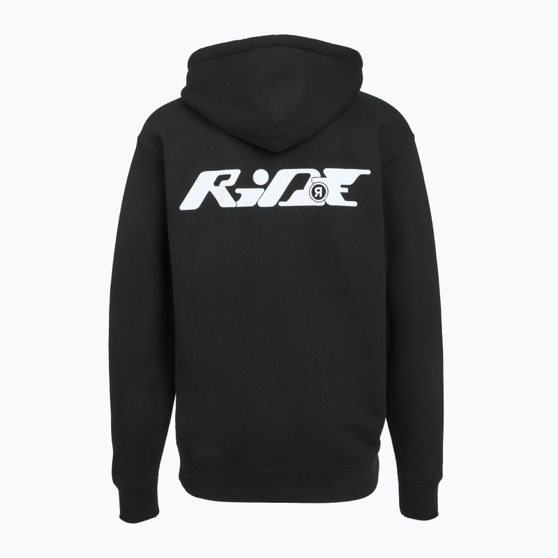 Men's sweatshirt RIDE Techno FZ black 2