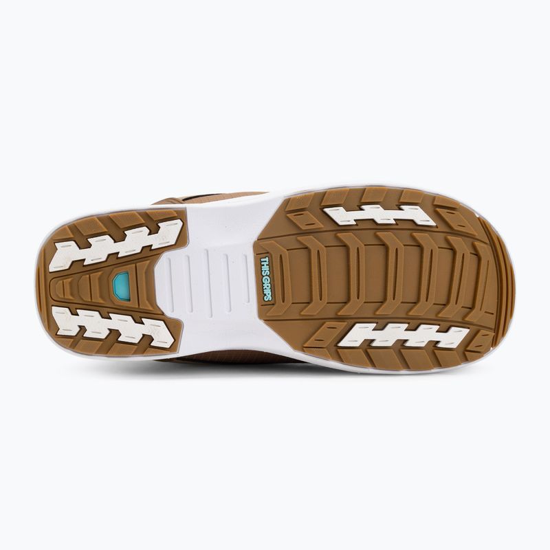 Women's snowboard boots K2 Kinsley black tan 4