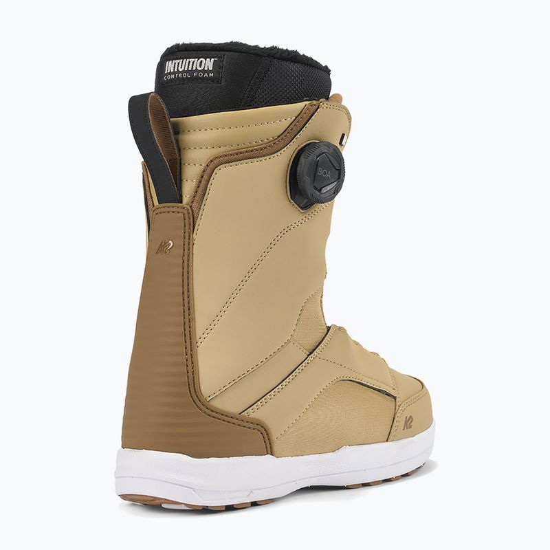 Women's snowboard boots K2 Kinsley black tan 3