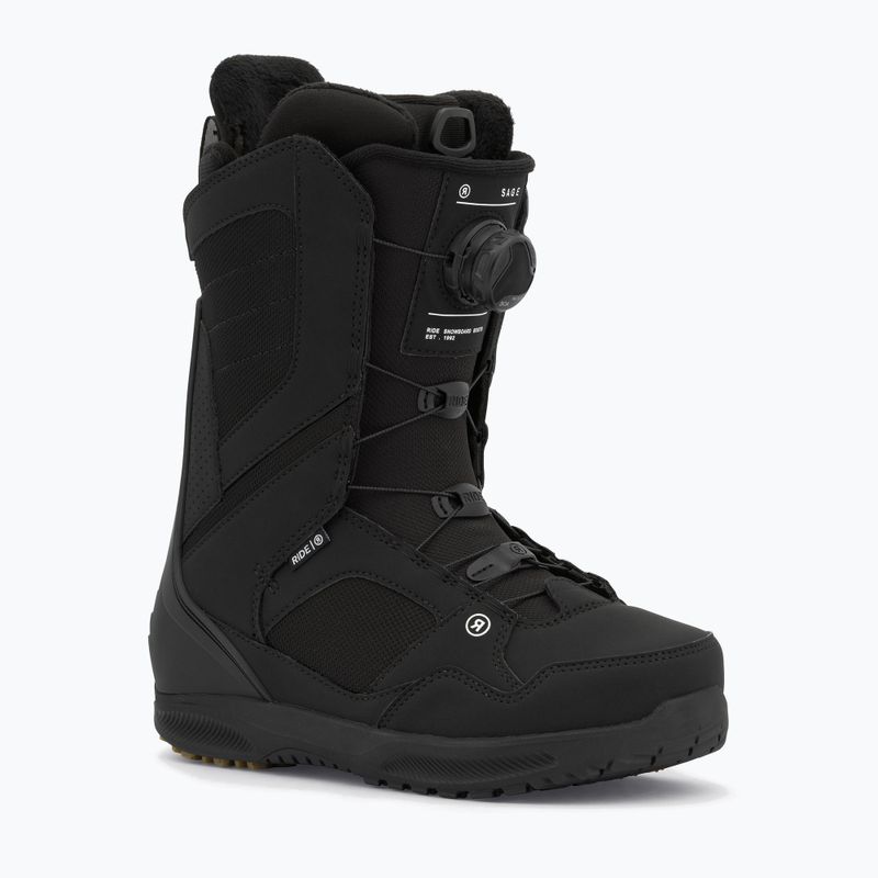 Women's snowboard boots RIDE Sage W black 6