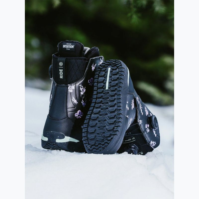 Women's snowboard boots RIDE Hera W floral 6