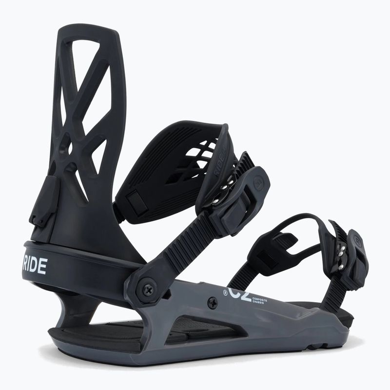 Men's snowboard bindings RIDE C-2 black 2