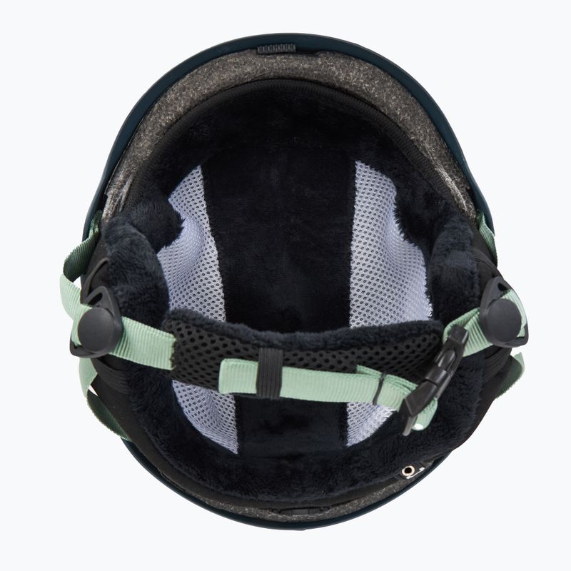 K2 Emphasis pearl dark teal ski helmet 5