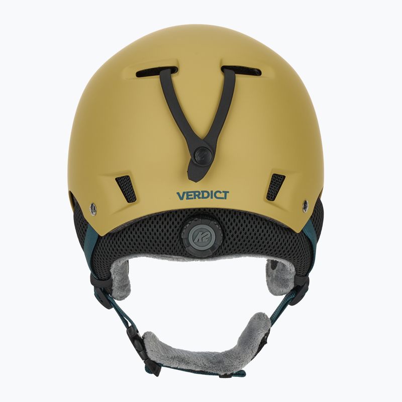 Ski helmet K2 Verdict sand 4