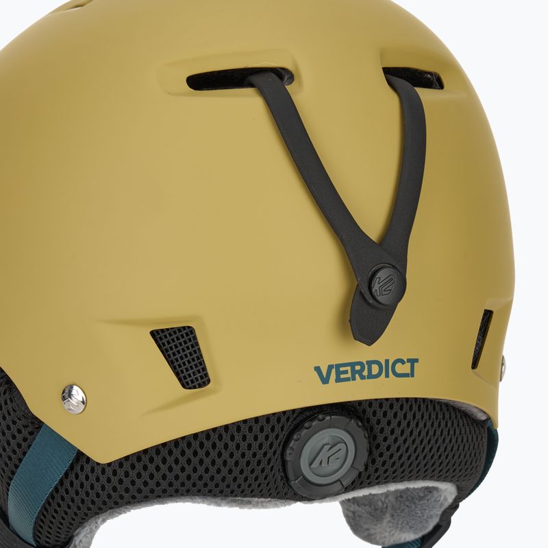 Ski helmet K2 Verdict sand 8