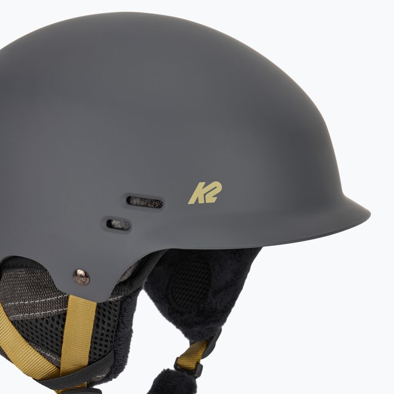 K2 Thrive ski helmet dark grey 8