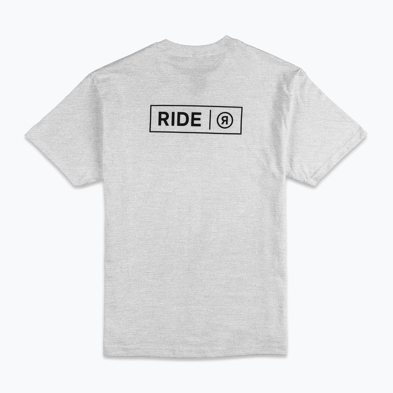 Men's RIDE Logo Tee heather grey 2