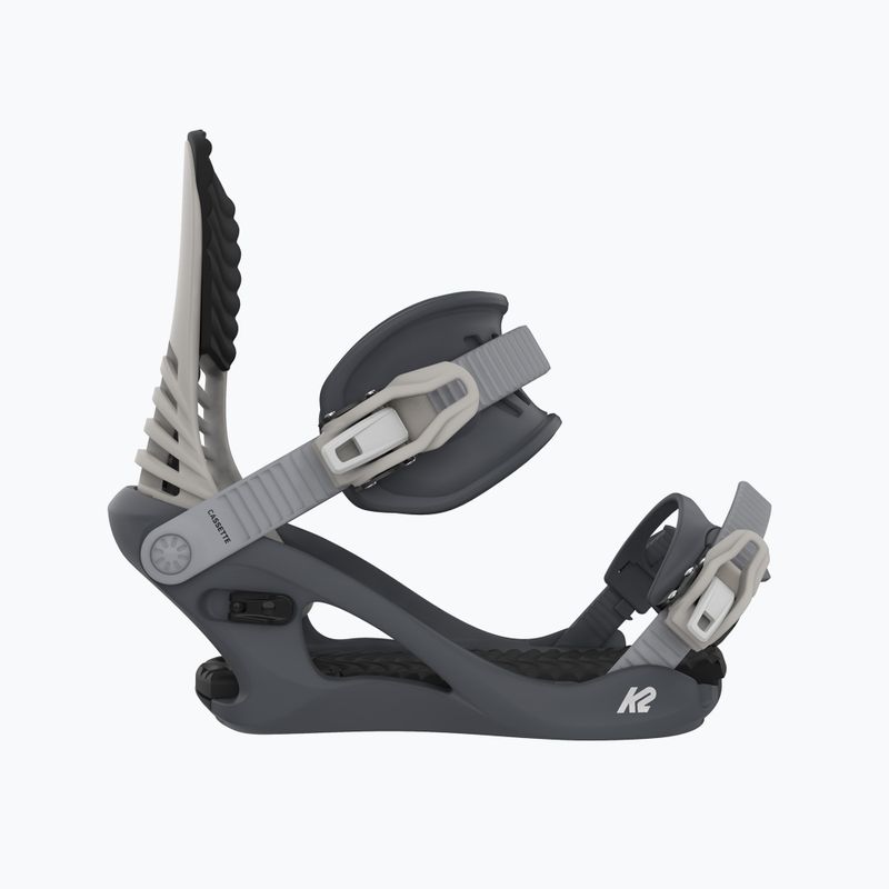 Women's snowboard binding K2 Cassette grey 2