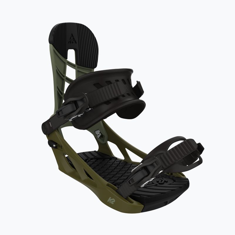 K2 Sonic moss snowboard bindings 5