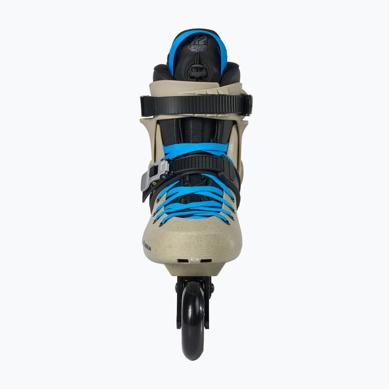 K2 Surge 84 khaki/blue roller skates 4